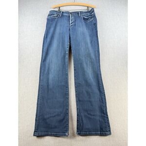 Lucky Brand Jeans Womens 12 Blue Bootcut Button‎ Fly Mid Rise Stretch Y2K